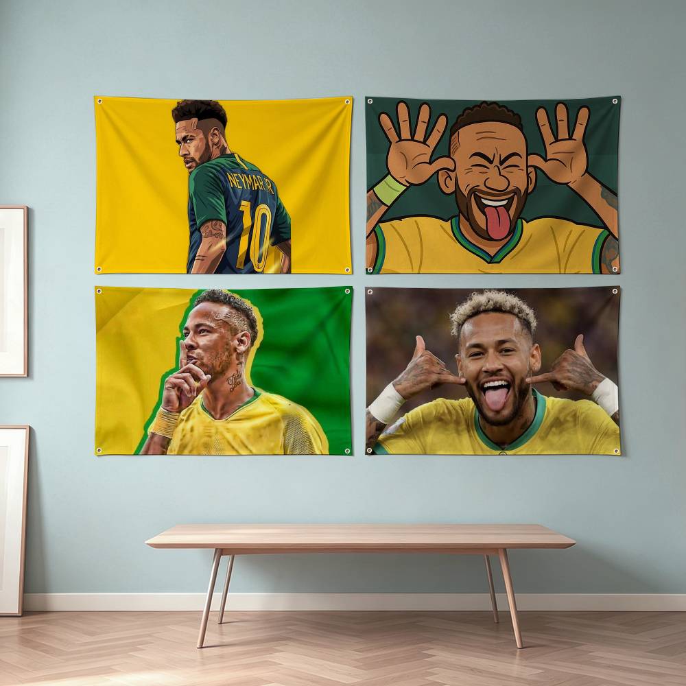 Outdoor Sport Club - Bandera Deportiva de Fútbol Neymar-R, Adecuada