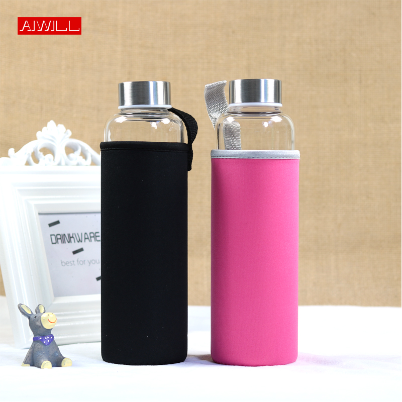 Outdoor Sport Glass Water Bottle - AIWILL Venta caliente botella de agua