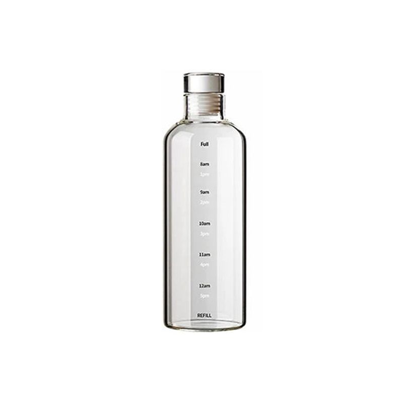 Botella de agua deportiva de v - Outdoor Sport Glass Water Bottle reseña y precio